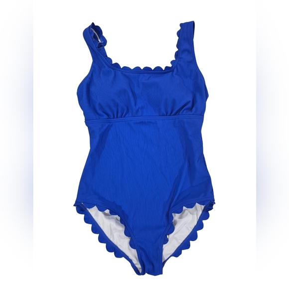 CHARMO Royal Blue Athletic One‎ Piece Swimsuit - Picture 5 of 6